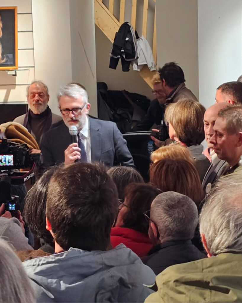 Inauguration local de campagne