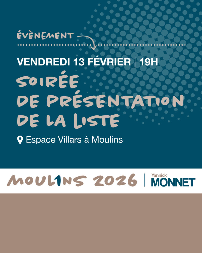 Présentation des colistiers